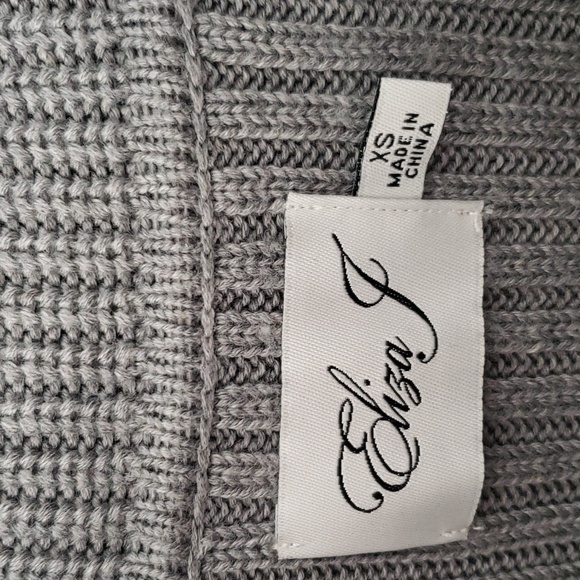 Eliza J sweater dress fit and flare cowl neck size xs - Picture 12 of 13